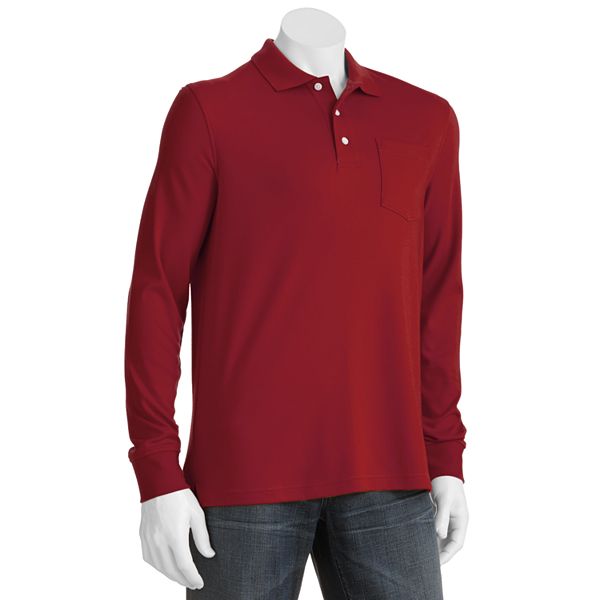 kohls red polo shirt