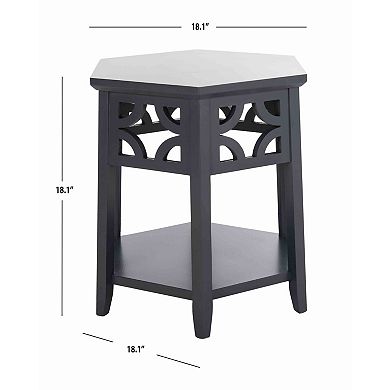 Safavieh Connor Hexagon End Table