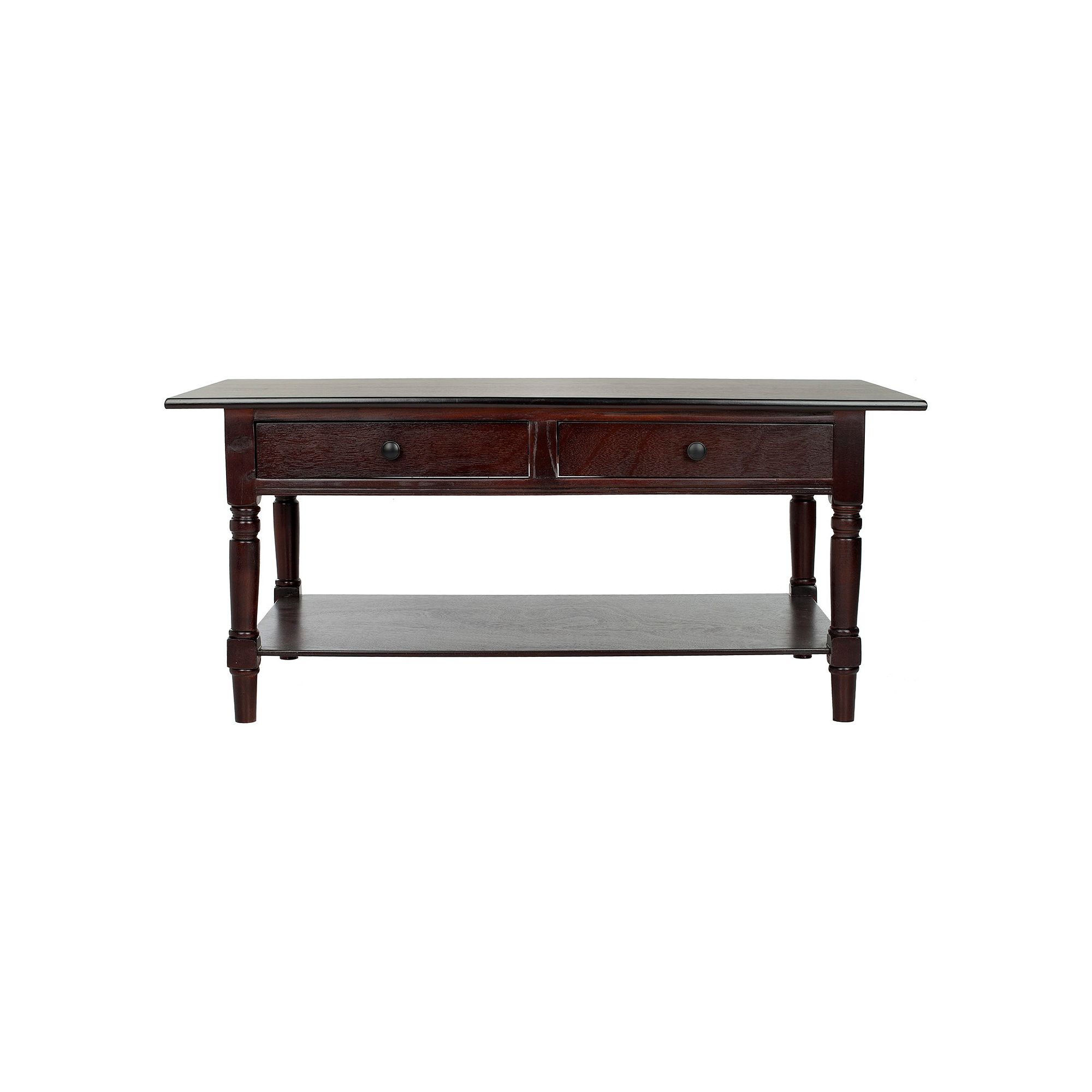 Safavieh Boris Coffee Table, Dark Red