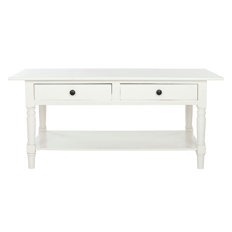 Coffee Table: Safavieh Serephine Coffee Table - White