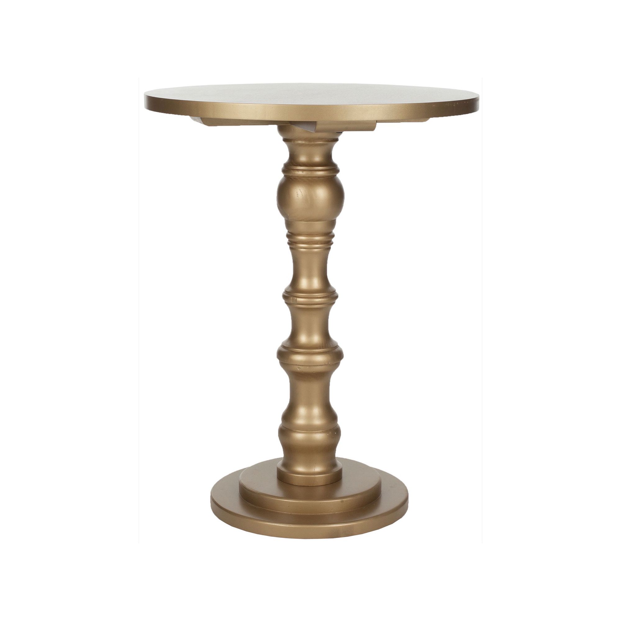 Safavieh Greta Metallic Accent Table, Gold