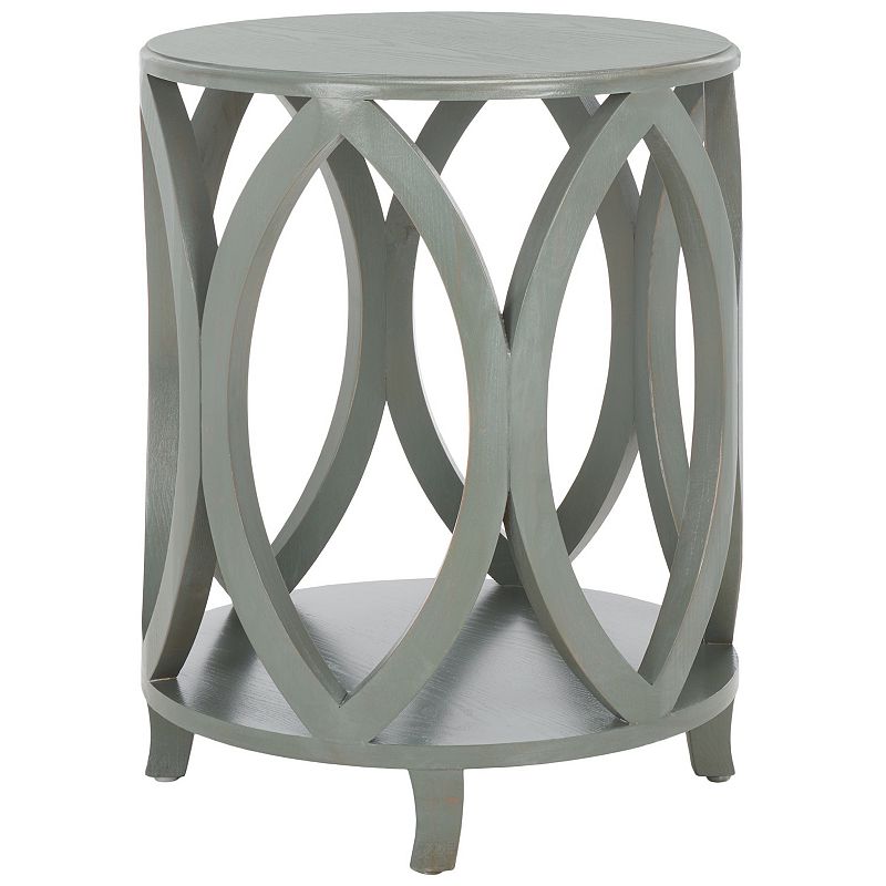 Safavieh Janika Accent Table, Ash Gray