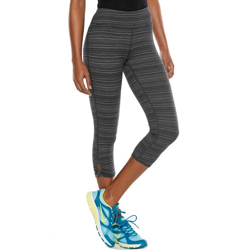 Download Women's Tek Gear® Printed Keyhole Capri Yoga Leggings