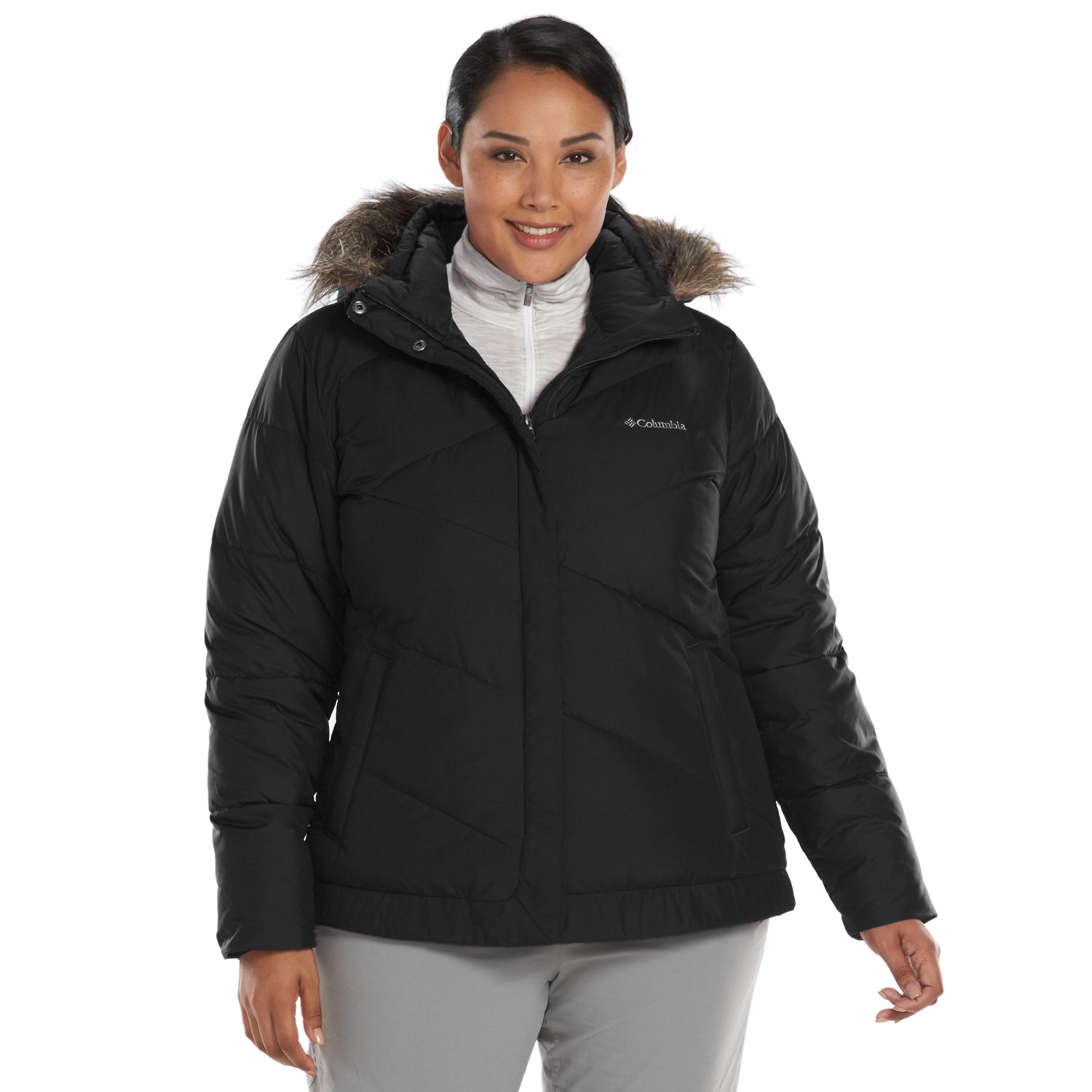 columbia plus size puffer coat