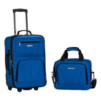 Rockland 2 pc Wheeled Luggage Set