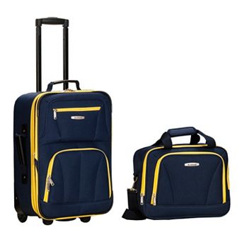 Rockland 2 pc Wheeled Luggage Set