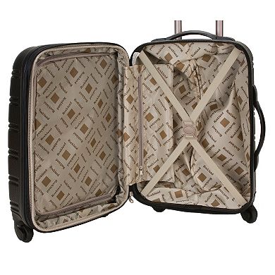 Rockland Melbourne 20-Inch Hardside Spinner Carry-On Luggage