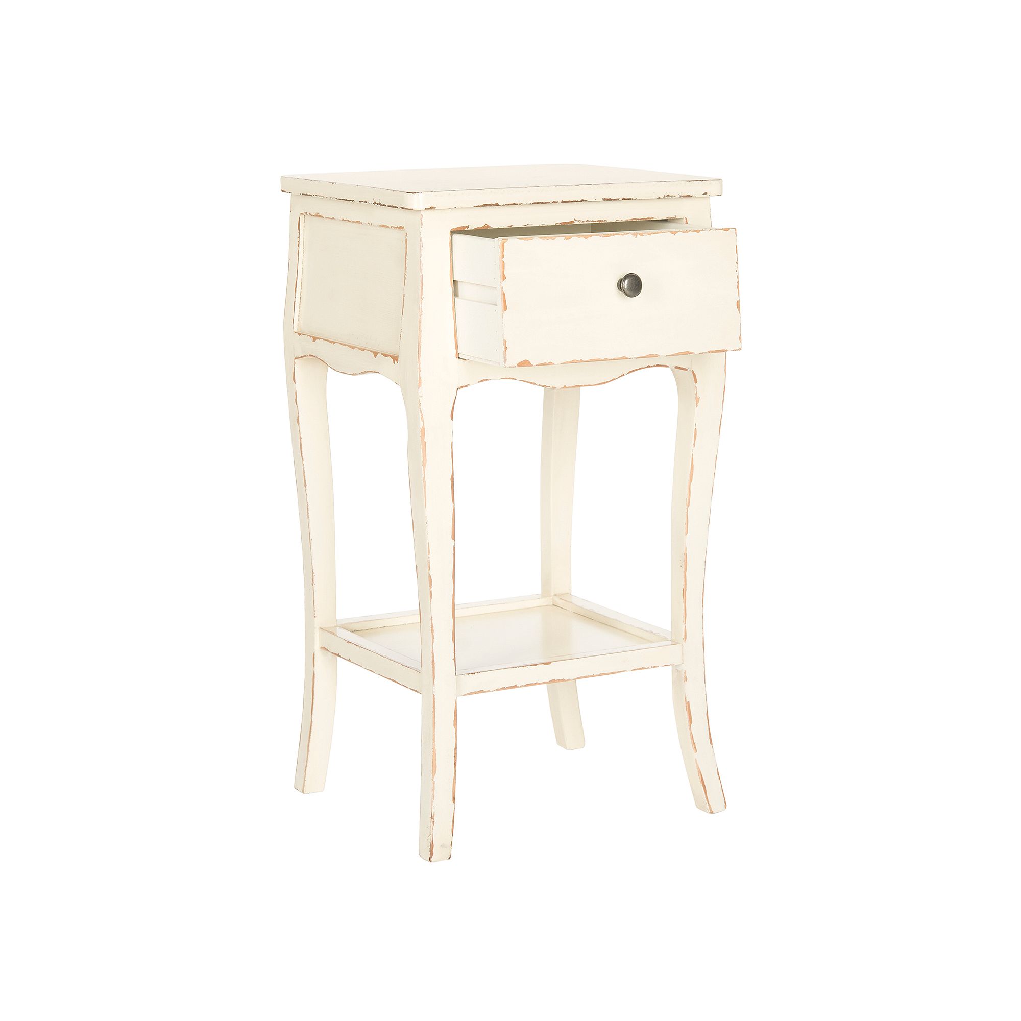 Safavieh Thelma Distressed End Table, White