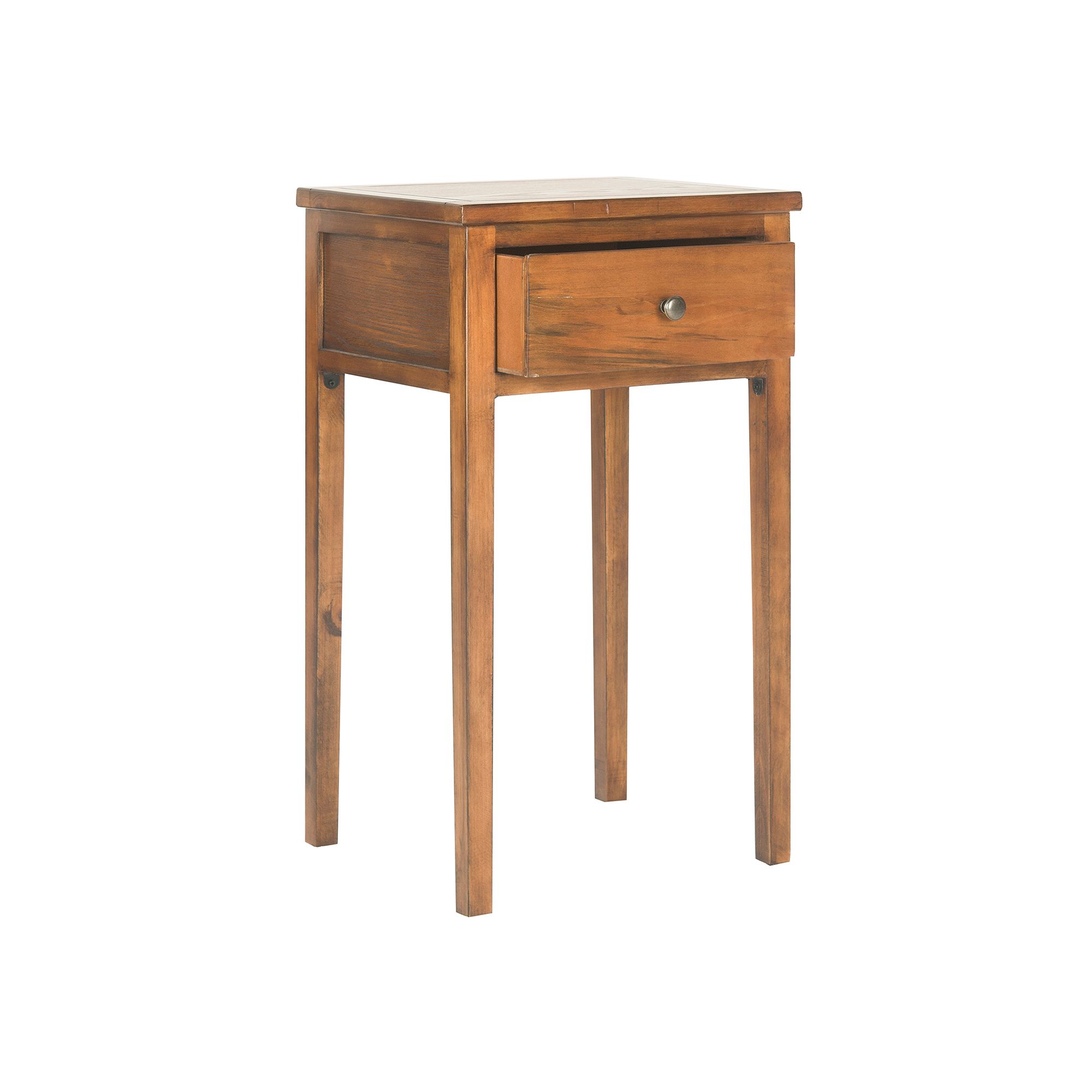 Safavieh Abel Pine End Table, Brown