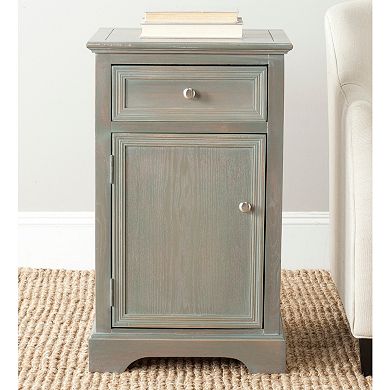 Safavieh Jarome Gray Cabinet End Table