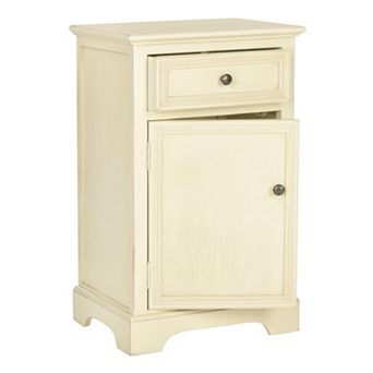Safavieh Jarome Cream Cabinet End Table
