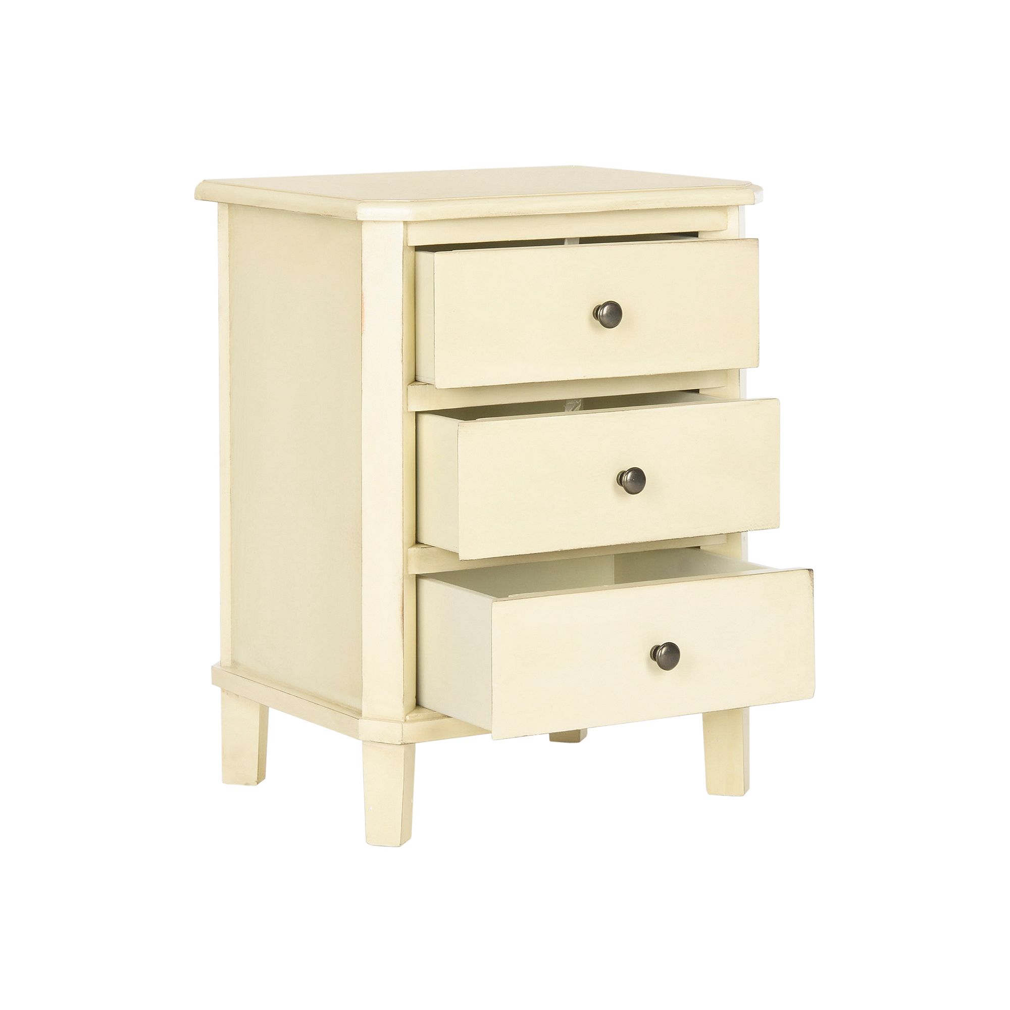 Safavieh Joe Cream End Table, Ivory
