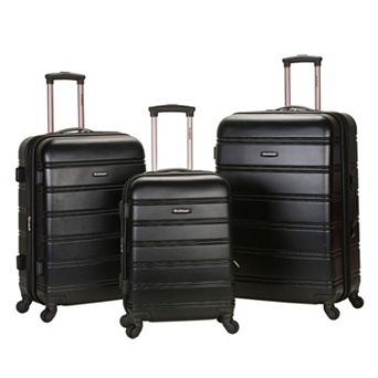 Rockland Melbourne 3 pc Hardside Spinner Luggage Set