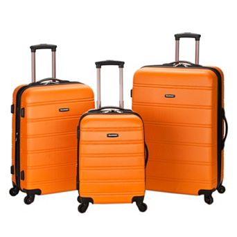 Rockland Melbourne 3 pc Hardside Spinner Luggage Set