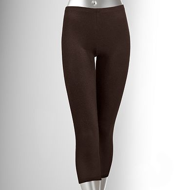 Simply Vera Vera Wang Cotton Capri Leggings