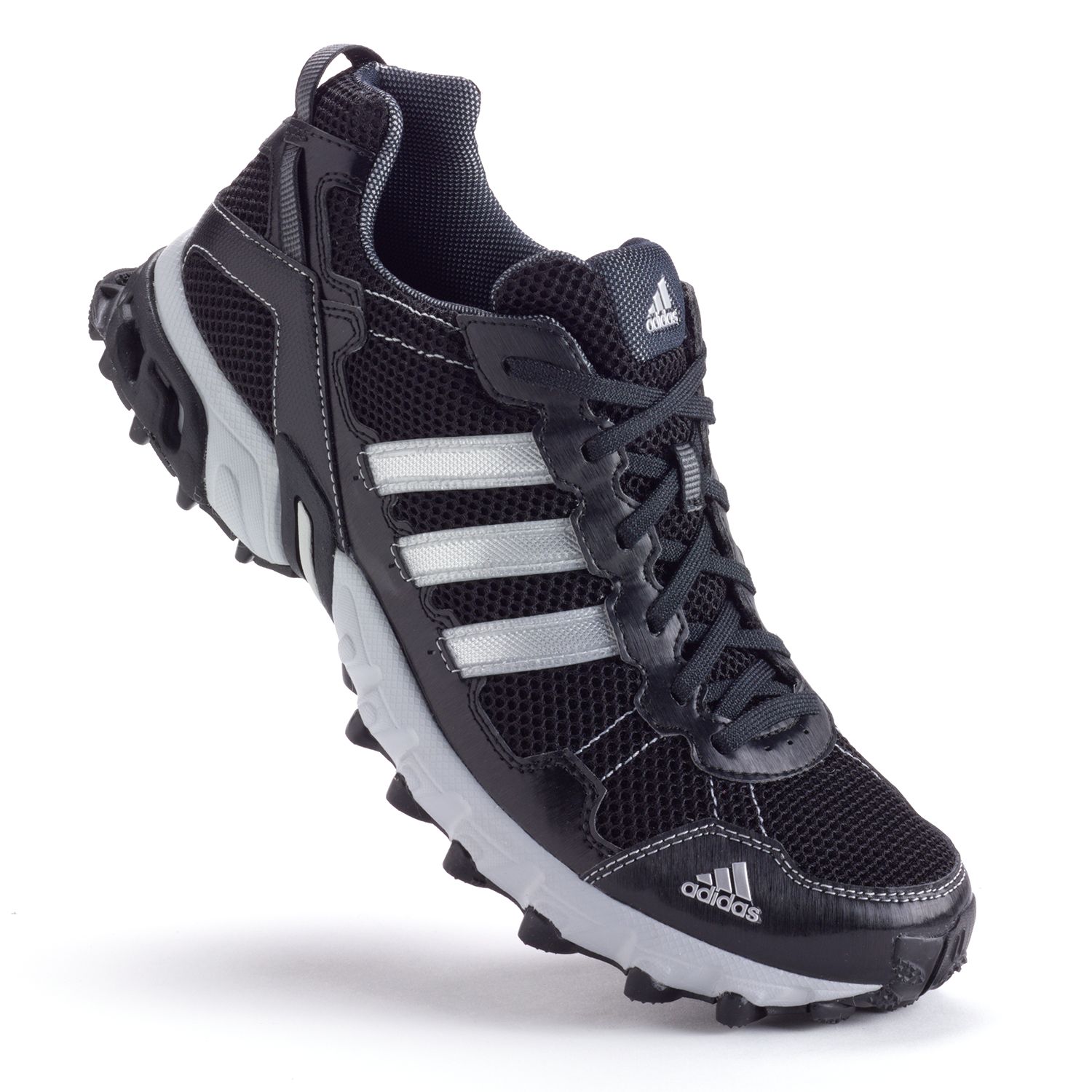 black adidas trail shoes