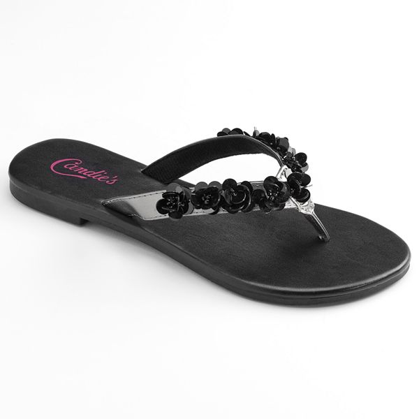 Candie's® Floral Flip-Flops - Women