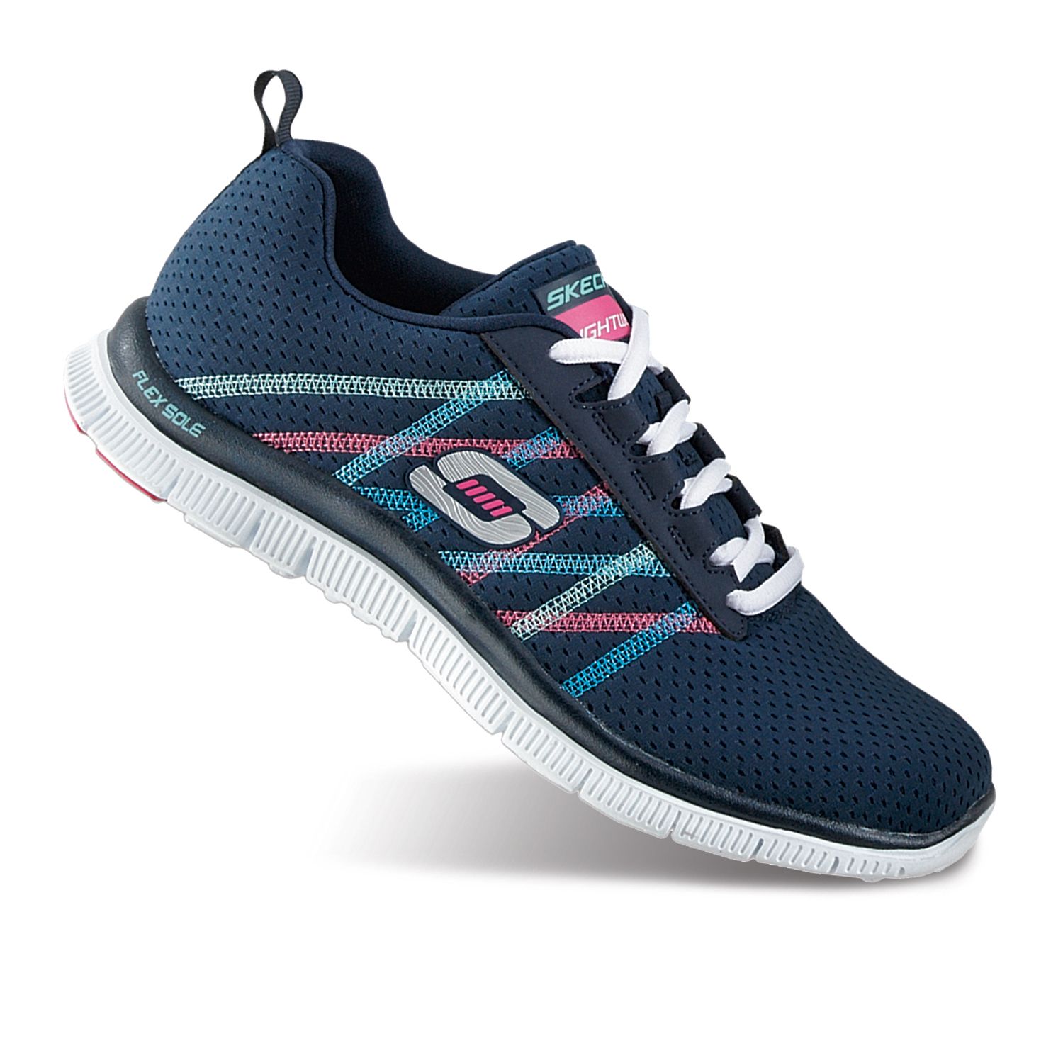 skechers flex appeal trainers