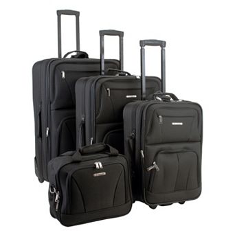 Rockland 4 pc Wheeled Luggage Set