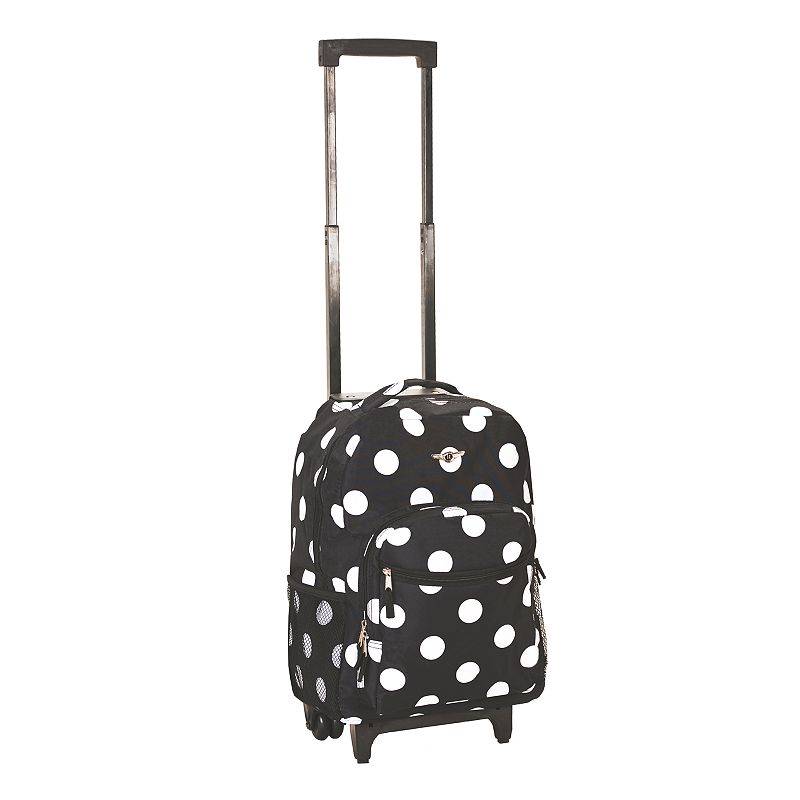 Rockland 17-Inch Wheeled Backpack, Size: ROLNG BKPK, Black