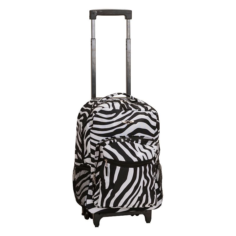 Rockland 17-Inch Wheeled Backpack, Size: ROLNG BKPK, Black