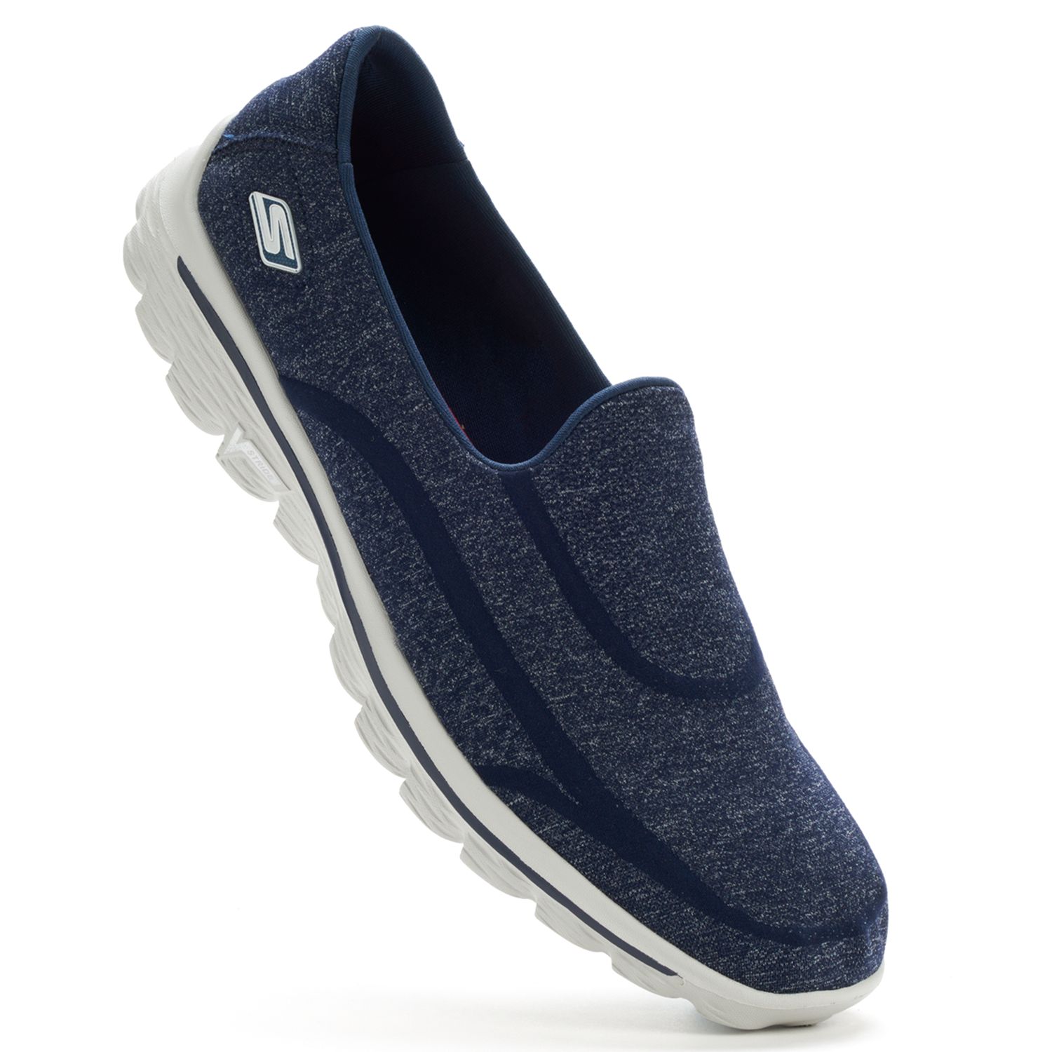 skechers go walk 2 womens navy