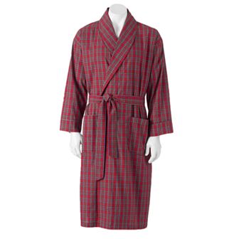 Men's Hanes® Lightweight Woven Shawl Robe