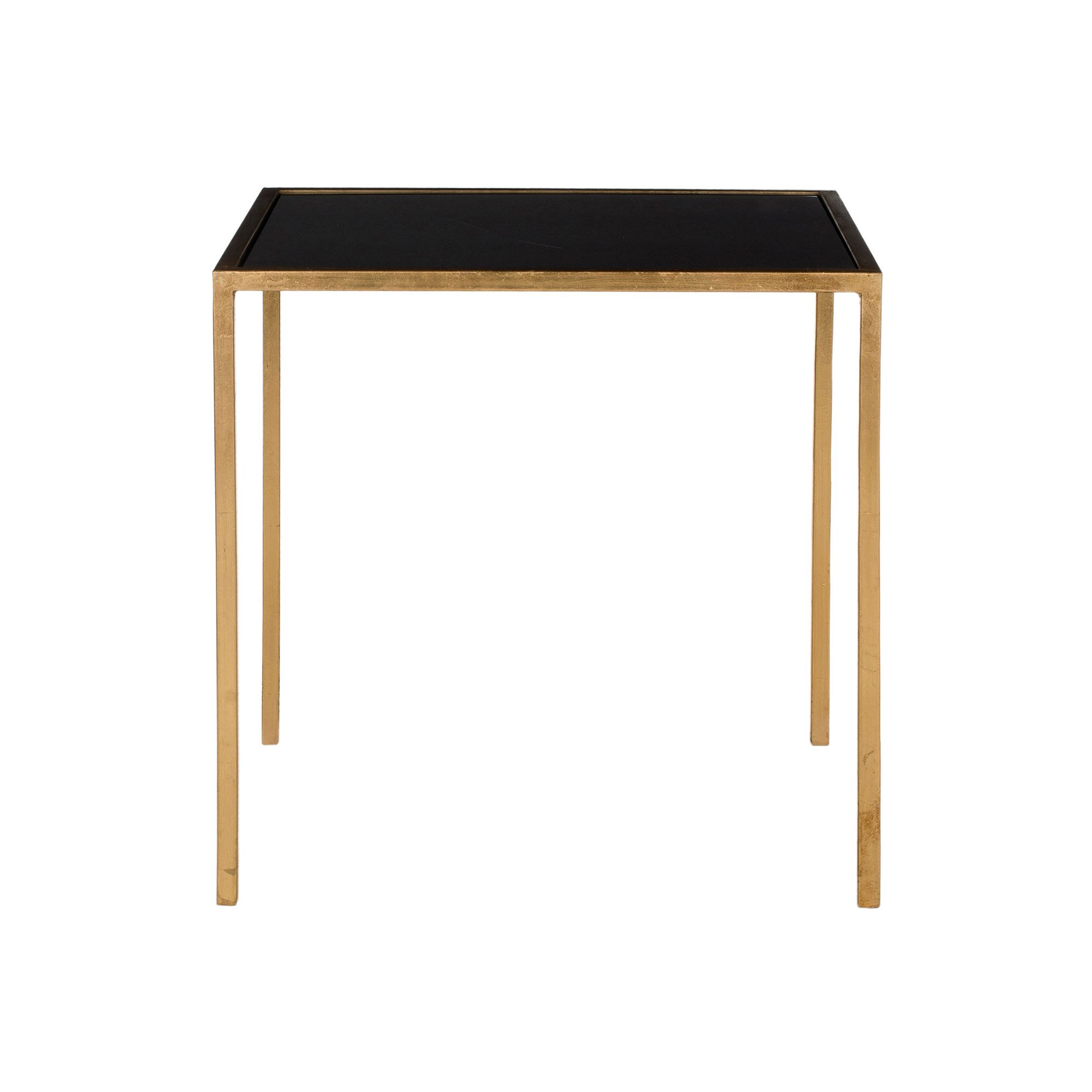 Safavieh Kiley Accent Table, Gold Black Glass