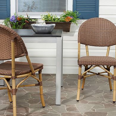 Safavieh 2-pc. Barrow Stackable Chair Set - Indoor and Outdoor