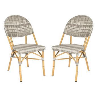 Safavieh 2 pc Barrow Stackable Chair Set - Indoor & Outdoor