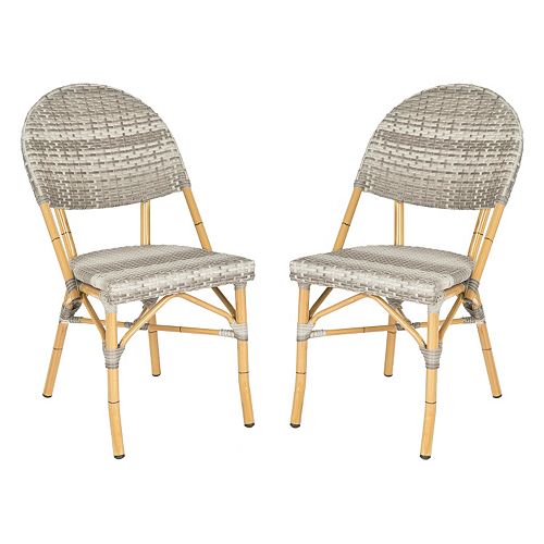 Safavieh 2pc. Barrow Stackable Chair Set Indoor & Outdoor