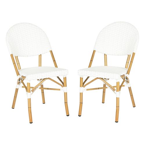 Safavieh 2-pc. Barrow Stackable Chair Set - Indoor & Outdoor