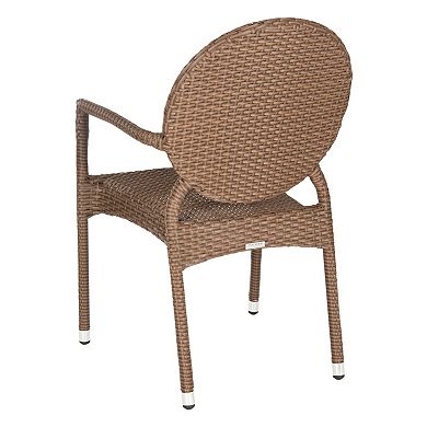 Safavieh 2-pc. Valdez Stackable Arm Chair Set - Indoor and Outdoor