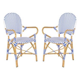 Safavieh 2 pc Hooper Stackable Chair Set - Indoor & Outdoor