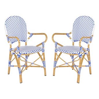 Safavieh 2 pc Hooper Stackable Chair Set - Indoor & Outdoor