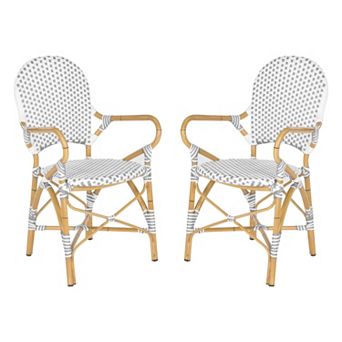 Safavieh 2 pc Hooper Stackable Chair Set - Indoor & Outdoor