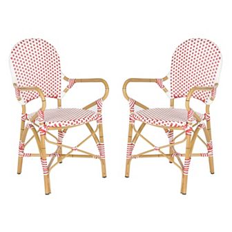 Safavieh 2 pc Hooper Stackable Chair Set - Indoor & Outdoor