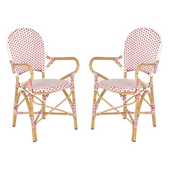 Safavieh 2 pc Hooper Stackable Chair Set - Indoor & Outdoor