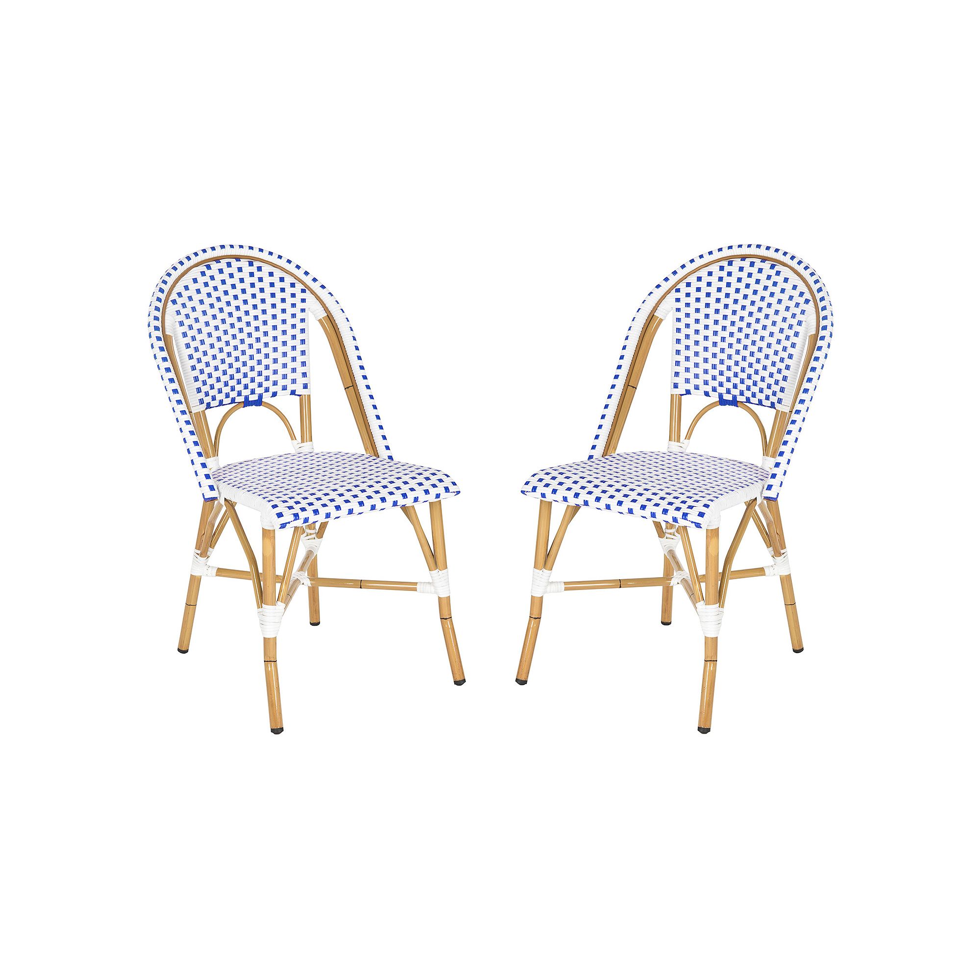 Safavieh 2-pc. Salcha Stackable Chair Set - Indoor & Outdoor, Blue