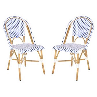 Safavieh 2 pc Salcha Stackable Chair Set - Indoor & Outdoor