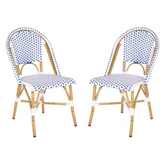 Safavieh 2 pc Salcha Stackable Chair Set - Indoor & Outdoor