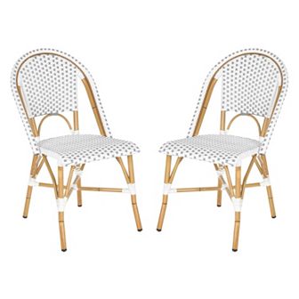 Safavieh 2 pc Salcha Stackable Chair Set - Indoor & Outdoor