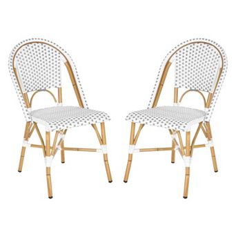 Safavieh 2 pc Salcha Stackable Chair Set - Indoor & Outdoor