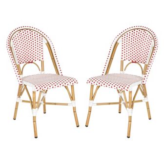 Safavieh 2 pc Salcha Stackable Chair Set - Indoor & Outdoor
