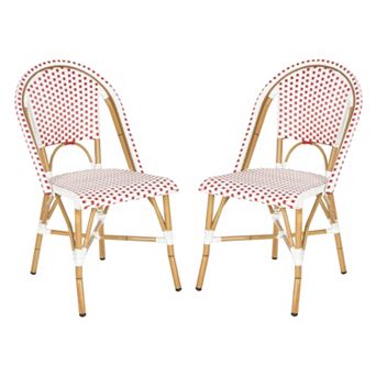 Safavieh 2 pc Salcha Stackable Chair Set - Indoor & Outdoor