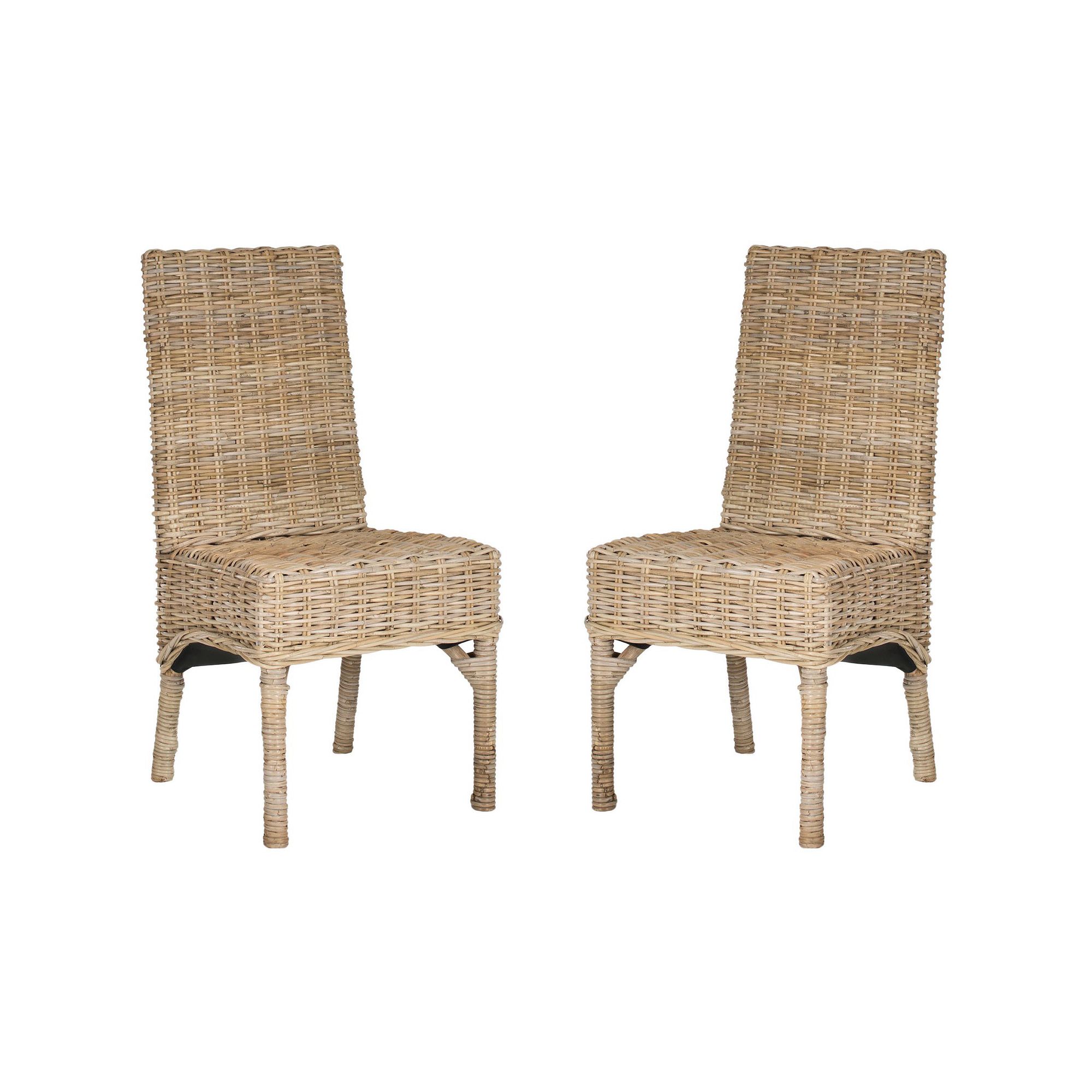 Safavieh 2-pc. Beacon Side Chair Set, Natural Unfinished