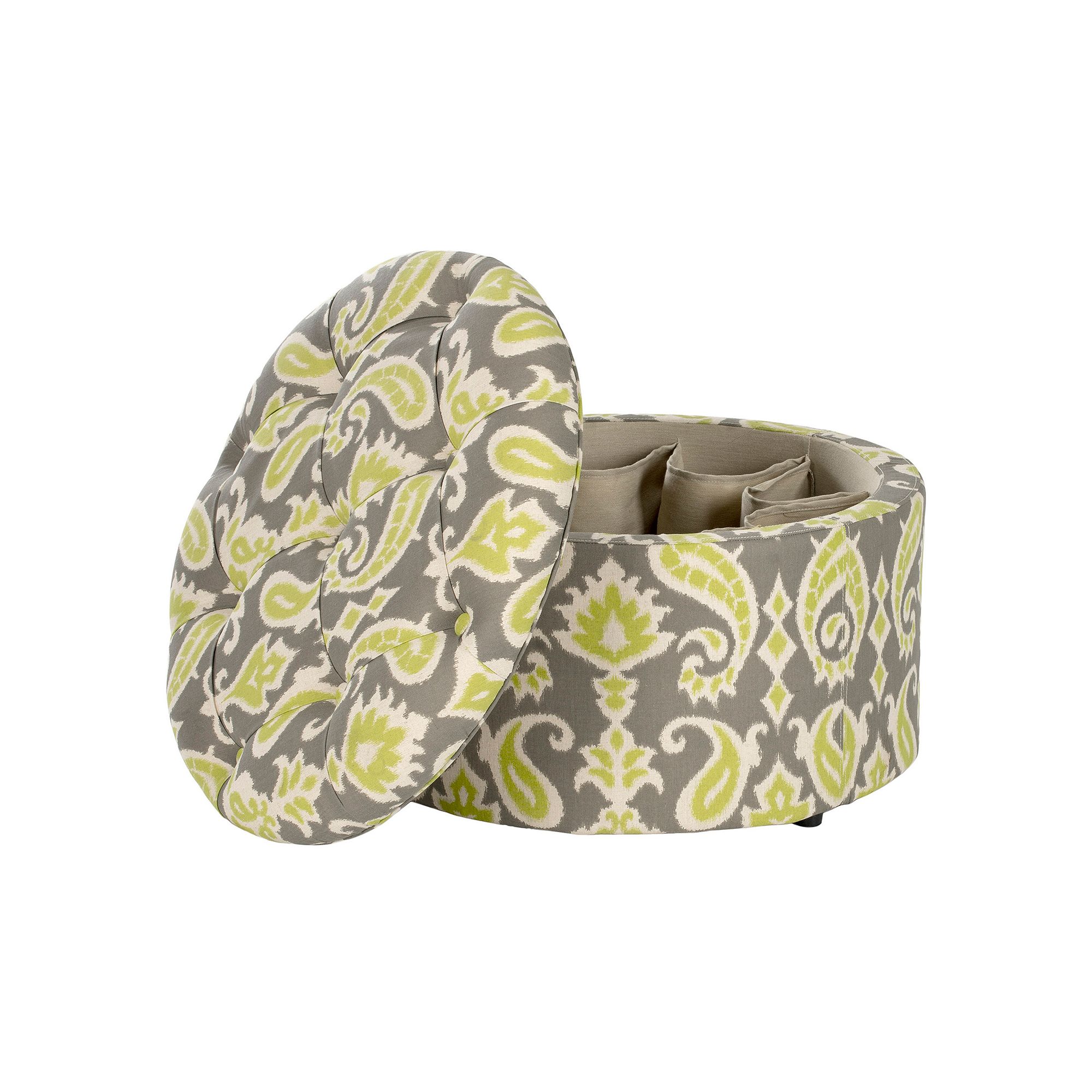 Safavieh Tanisha Shoe Storage Ottoman, Green