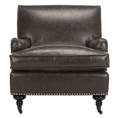 Safavieh Chloe Faux-Leather Club Chair