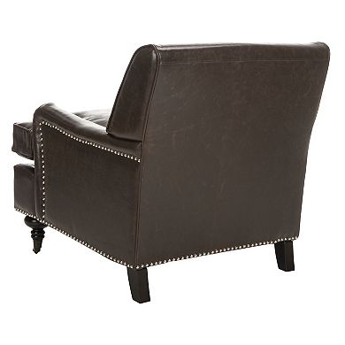 Safavieh Chloe Faux-Leather Club Chair