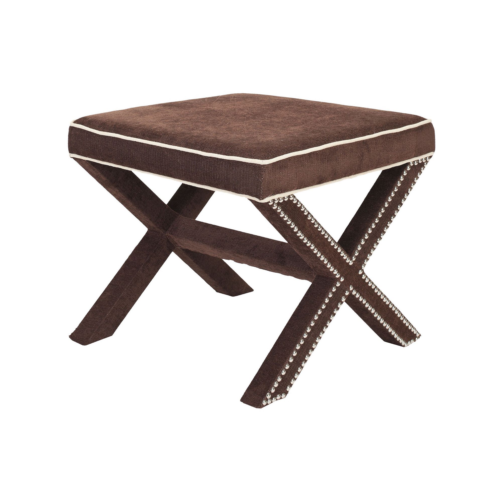 Safavieh Palmer Ottoman, Brown